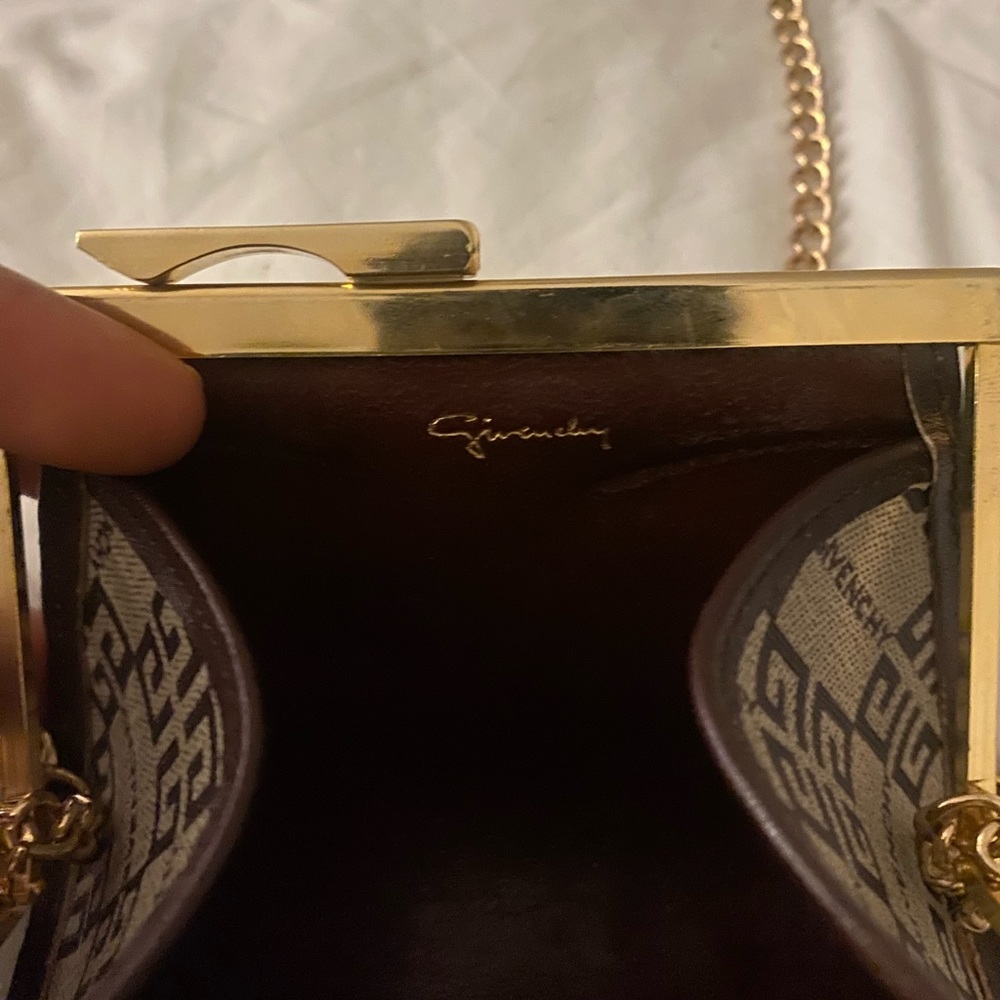 Authentic Givenchy Monogram Pattern Mini Purse Wi… - image 4